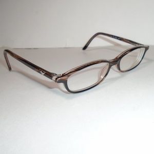 Valentino Eyeglass Glasses Frames Readers Tortoise Design Acrylic 5214 685